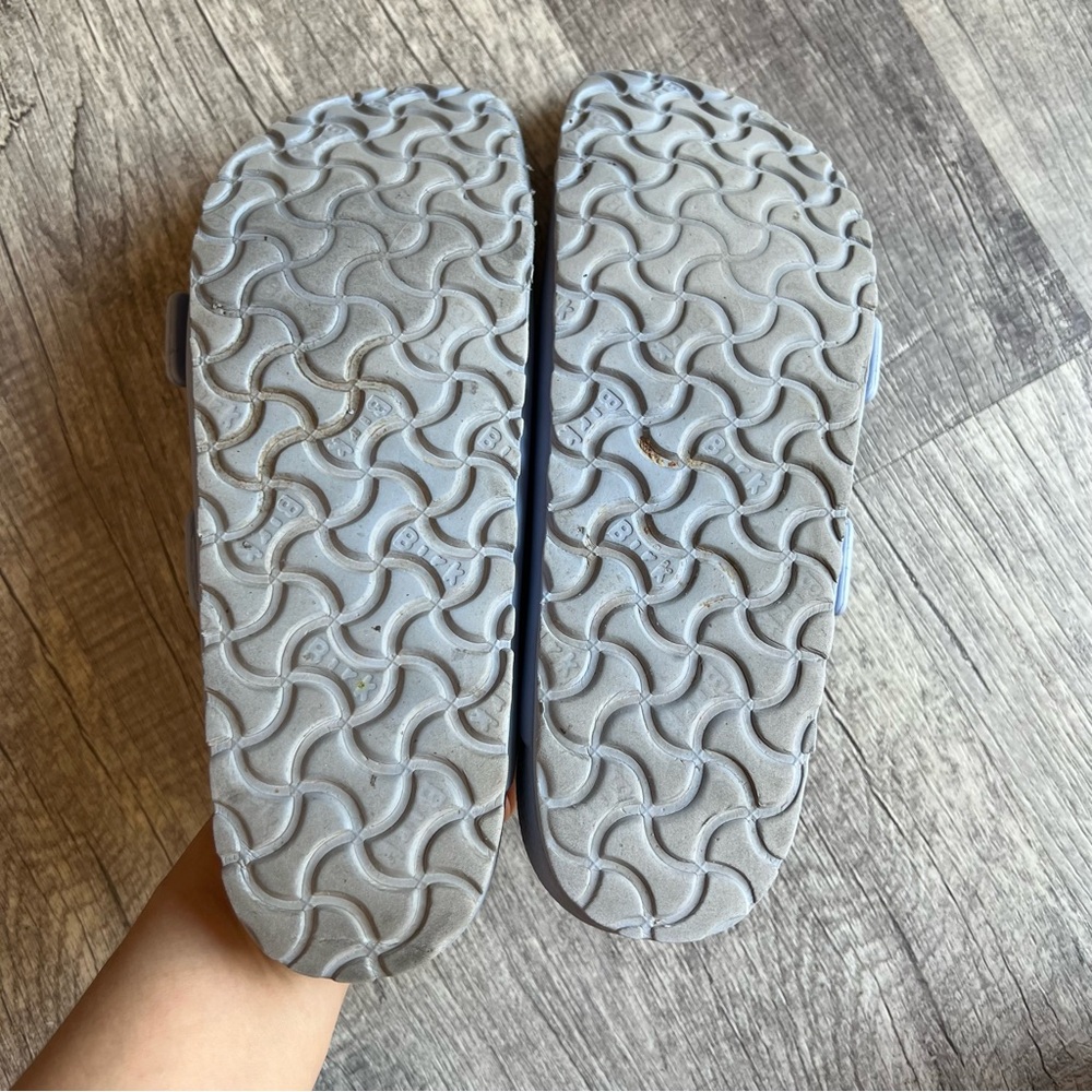 Birkenstock Arizona EVA Sky Blue Waterproof Sandals Size 10 Lightweight - Picture 7 of 9